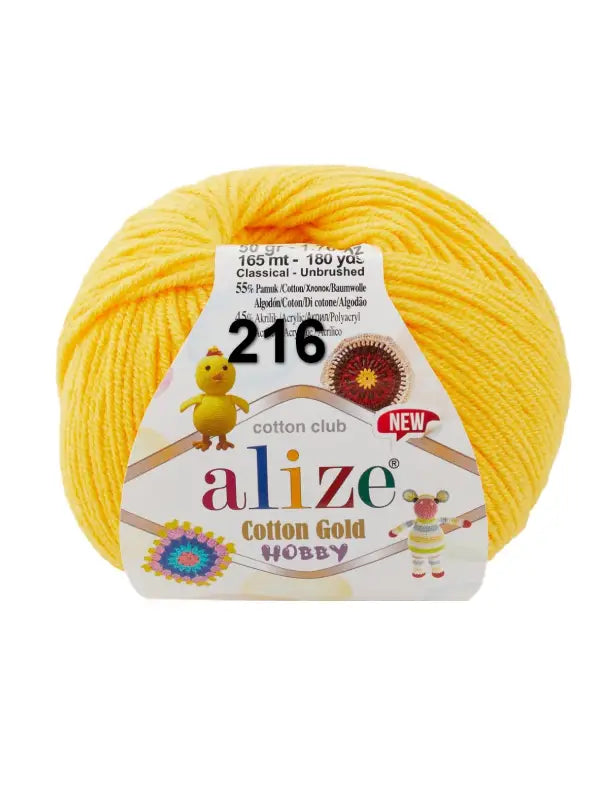 Alize cotton gold hobby