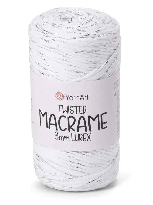 Yarnart Twisted Macrame 3mm Lurex