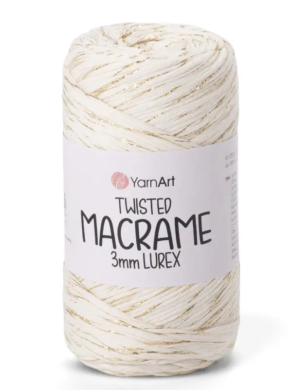 Yarnart Twisted Macrame 3mm Lurex