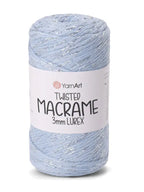 Yarnart Twisted Macrame 3mm Lurex