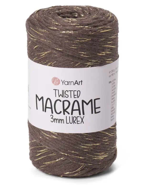 Yarnart Twisted Macrame 3mm Lurex