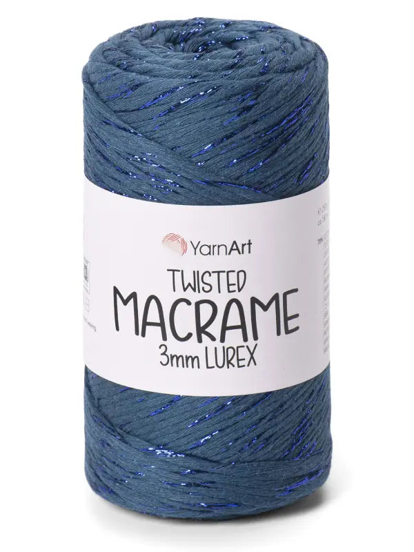Yarnart Twisted Macrame 3mm Lurex