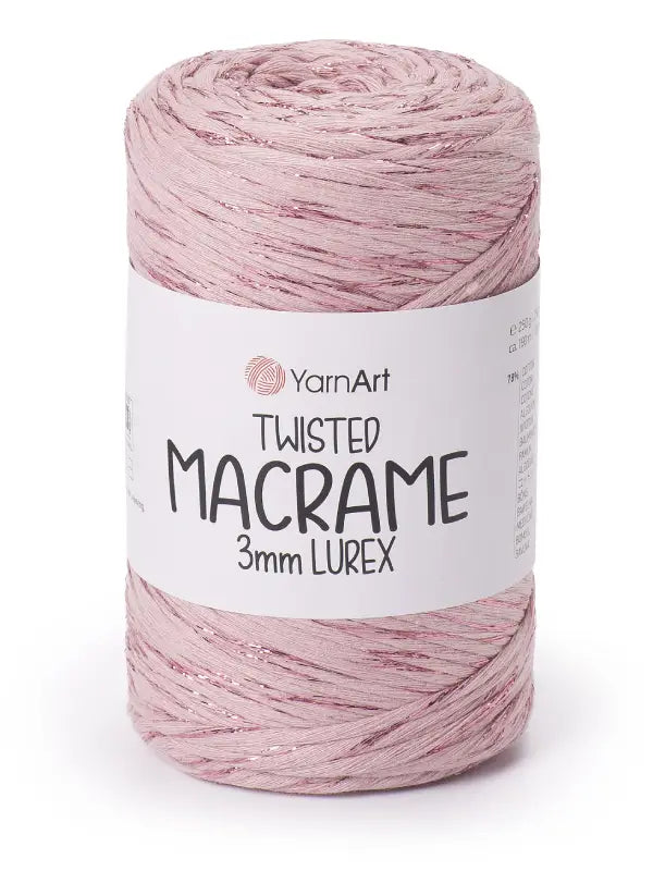 Yarnart Twisted Macrame 3mm Lurex