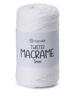 Yarnart twisted macrame (3mm)