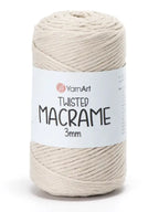 Yarnart twisted macrame (3mm)