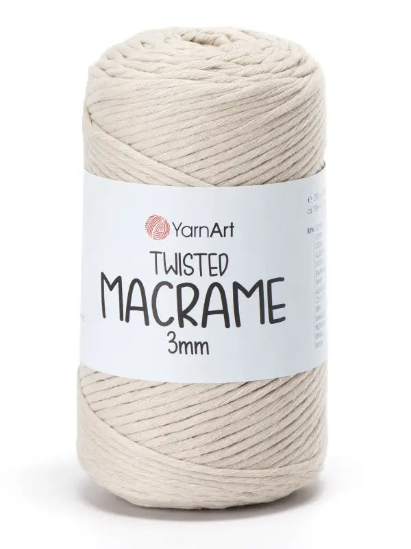 Yarnart twisted macrame (3mm)