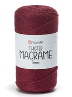 Yarnart twisted macrame (3mm)